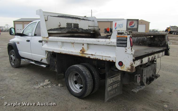 image for item DD7427 2009 Dodge Ram 5500 Quad Cab dump truck