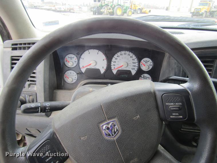 image for item DD7427 2009 Dodge Ram 5500 Quad Cab dump truck