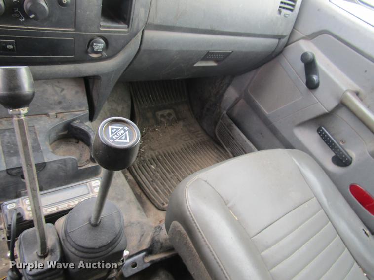 image for item DD7427 2009 Dodge Ram 5500 Quad Cab dump truck