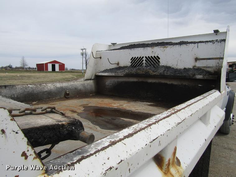 image for item DD7427 2009 Dodge Ram 5500 Quad Cab dump truck