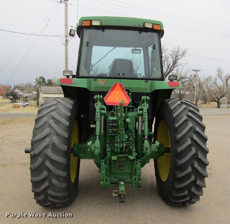 image for item DE6707 1995 John Deere 7600 tractor