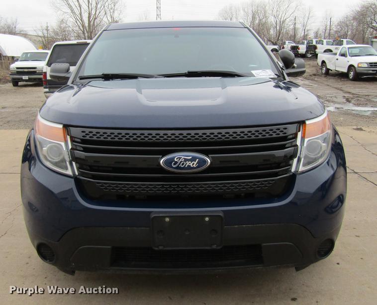 image for item DF3752 2013 Ford Explorer Police Interceptor SUV