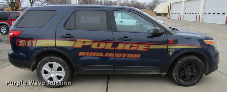 image for item DF3752 2013 Ford Explorer Police Interceptor SUV