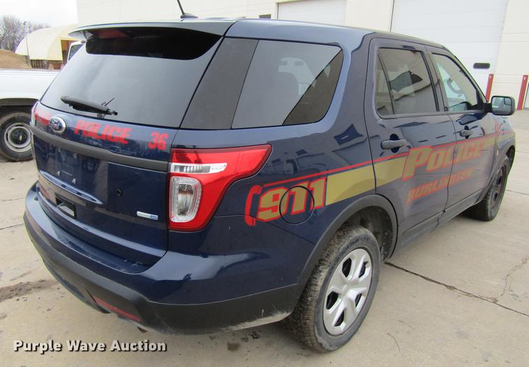 image for item DF3752 2013 Ford Explorer Police Interceptor SUV