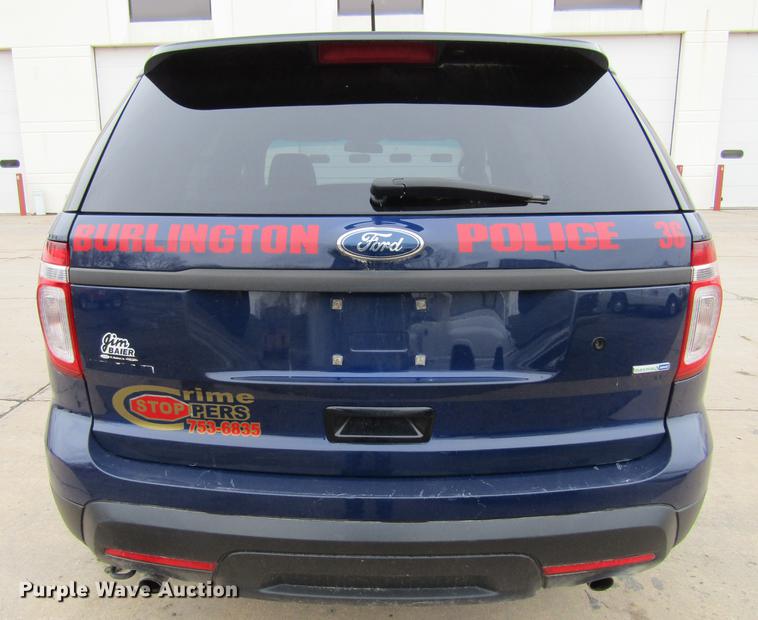 image for item DF3752 2013 Ford Explorer Police Interceptor SUV