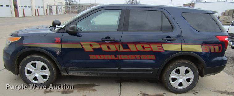 image for item DF3752 2013 Ford Explorer Police Interceptor SUV