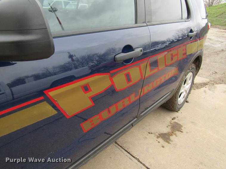 image for item DF3752 2013 Ford Explorer Police Interceptor SUV