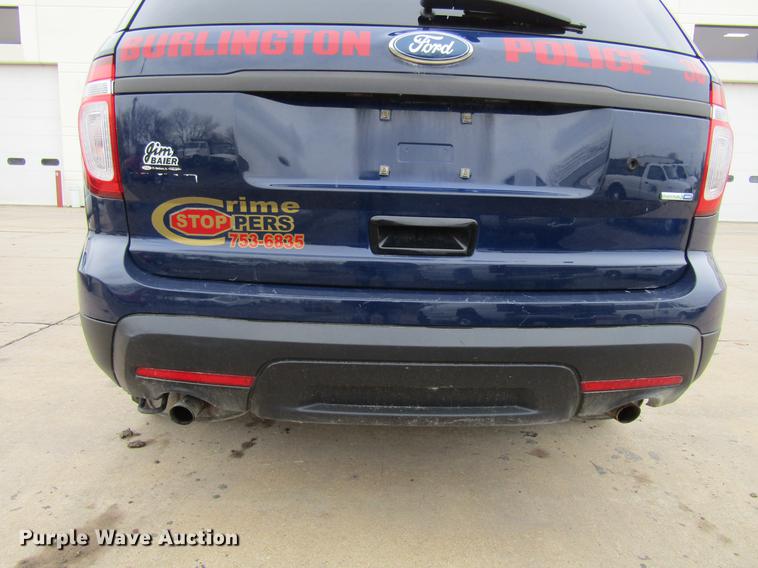 image for item DF3752 2013 Ford Explorer Police Interceptor SUV