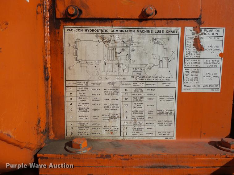 image for item DV9602 2001 International 2554 vacuum truck