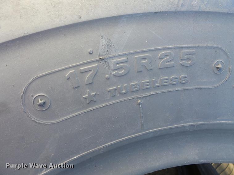 image for item DV9656 (3) 17.5R25 tires