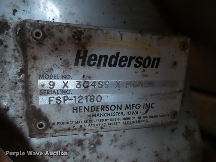 image for item DX9062 Henderson 9X304 stainless steel spreader