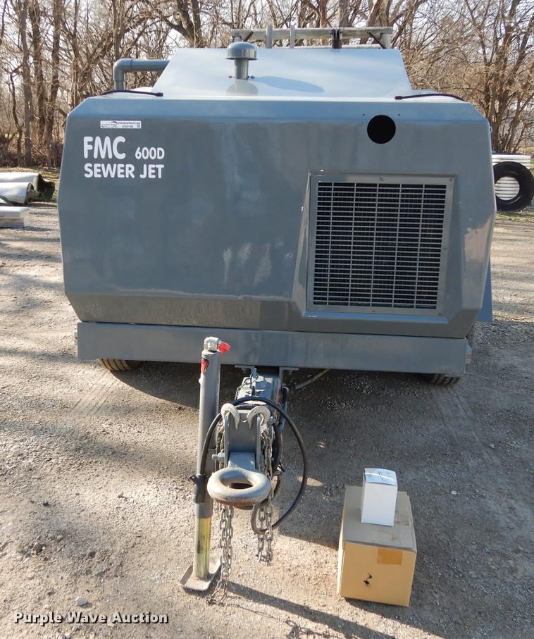 image for item EN9196 1995 FMC 600D sewer jetter