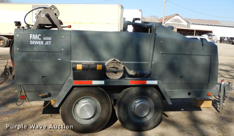 image for item EN9196 1995 FMC 600D sewer jetter