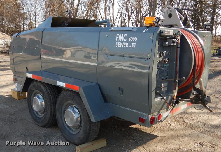 image for item EN9196 1995 FMC 600D sewer jetter
