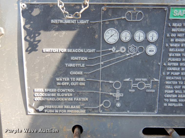 image for item EN9196 1995 FMC 600D sewer jetter
