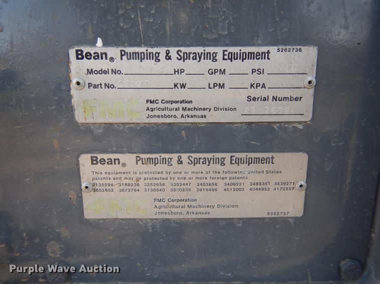 image for item EN9196 1995 FMC 600D sewer jetter