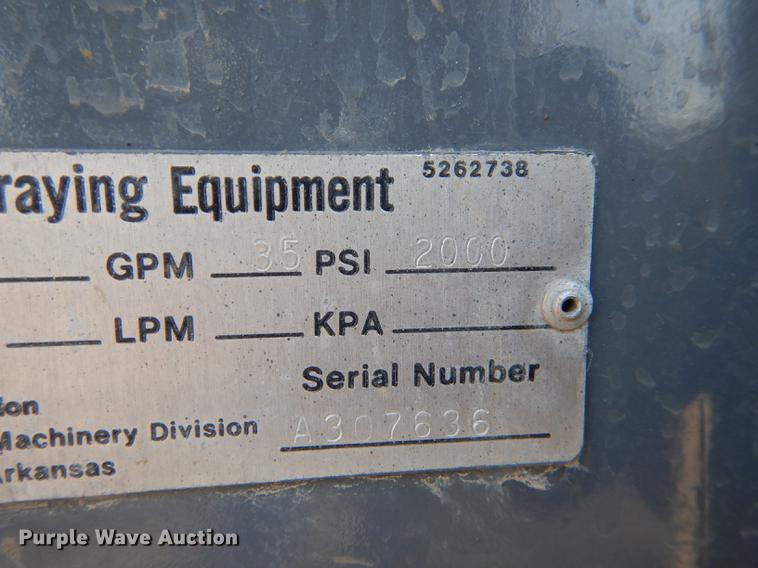 image for item EN9196 1995 FMC 600D sewer jetter