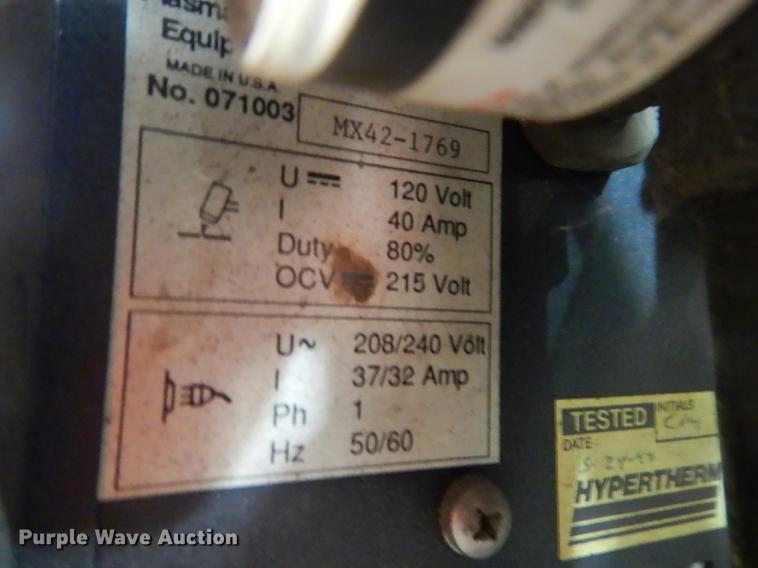 image for item EN9211 Max 42 plasma cutter