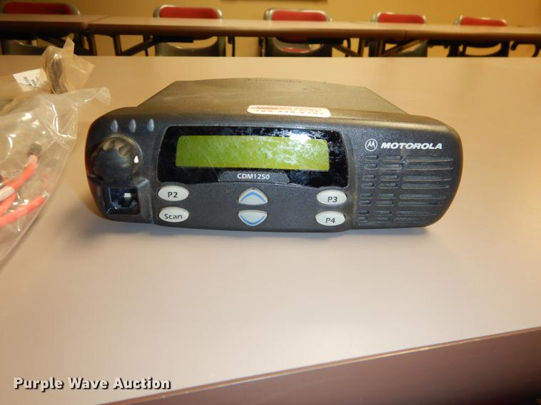 image for item EN9213 (18) Motorola VHF CDM1250 radios