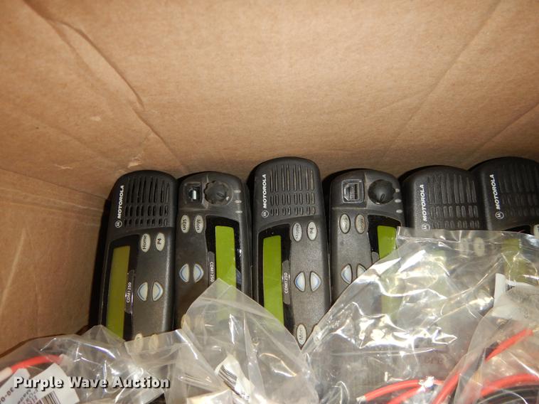 image for item EN9213 (18) Motorola VHF CDM1250 radios
