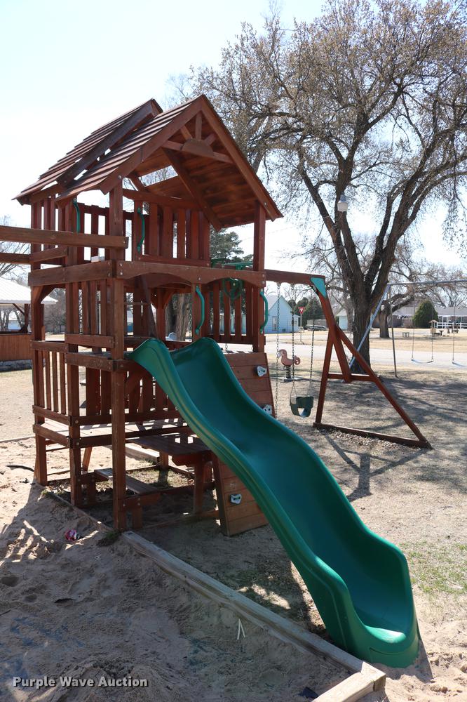 image for item EW9047 Wood playground set