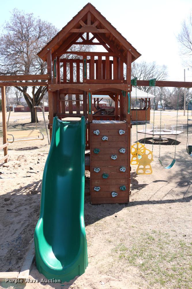 image for item EW9047 Wood playground set