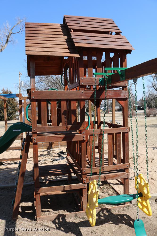 image for item EW9047 Wood playground set