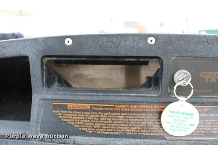 image for item EW9087 2001 EZ GO K501 golf cart