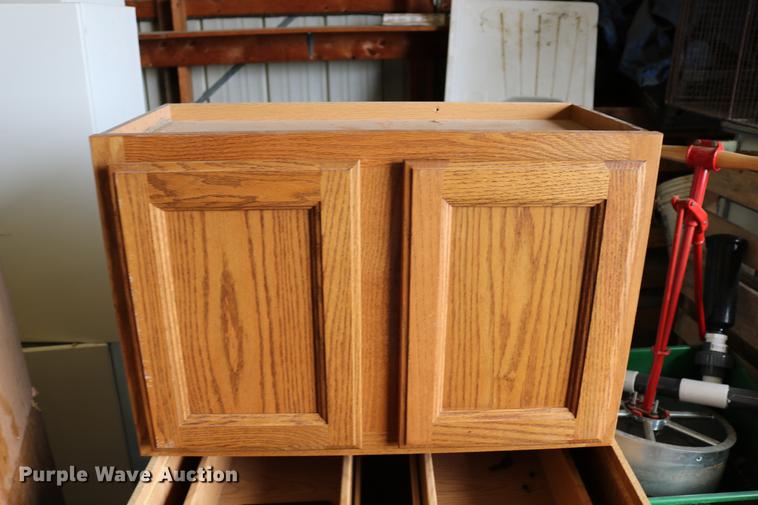 image for item EW9089 (5) wood cabinets