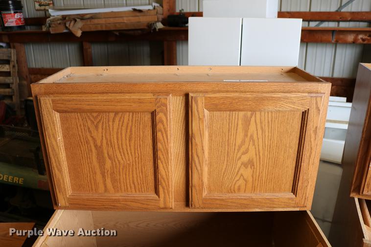 image for item EW9089 (5) wood cabinets