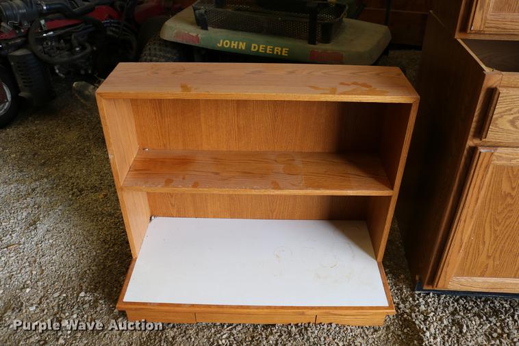 image for item EW9089 (5) wood cabinets