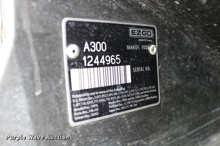 image for item EW9091 2000 EZ GO A300 golf cart