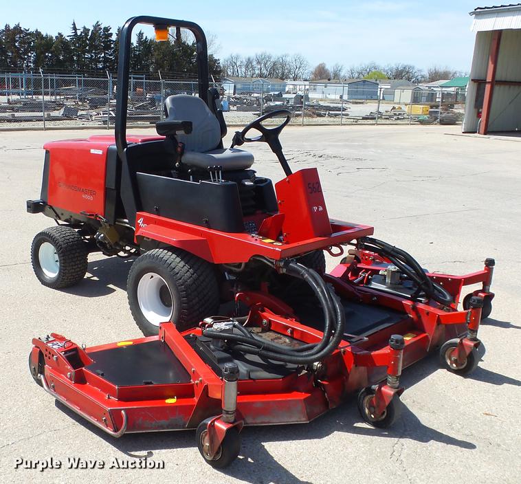 image for item EX9036 Toro Groundsmaster 4100 ZTR lawn mower