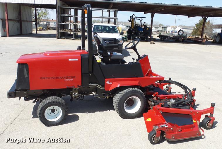 image for item EX9036 Toro Groundsmaster 4100 ZTR lawn mower