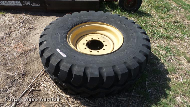 image for item EX9047 Goodyear 17.5R25 tire and wheel