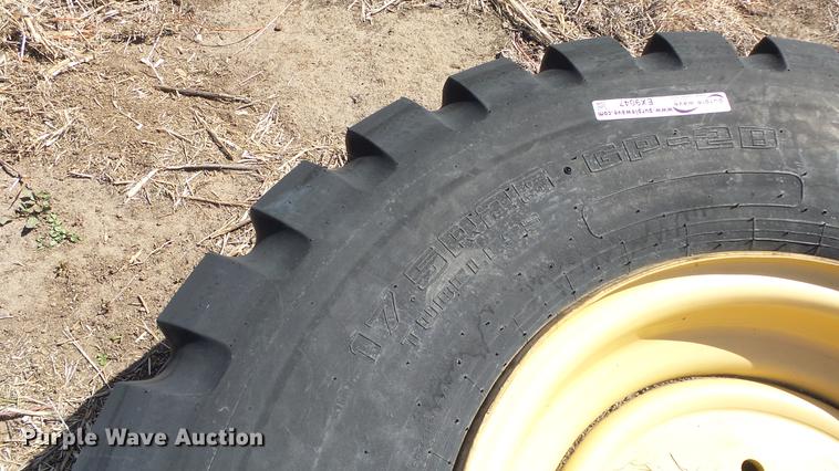 image for item EX9047 Goodyear 17.5R25 tire and wheel