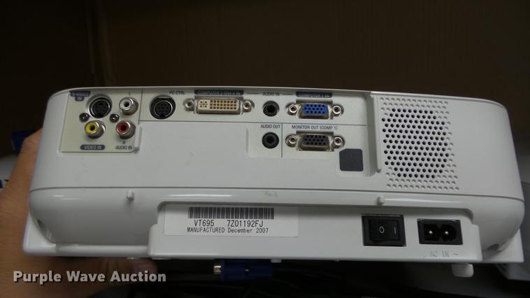 image for item EX9097 (3) NEC VT695 projectors