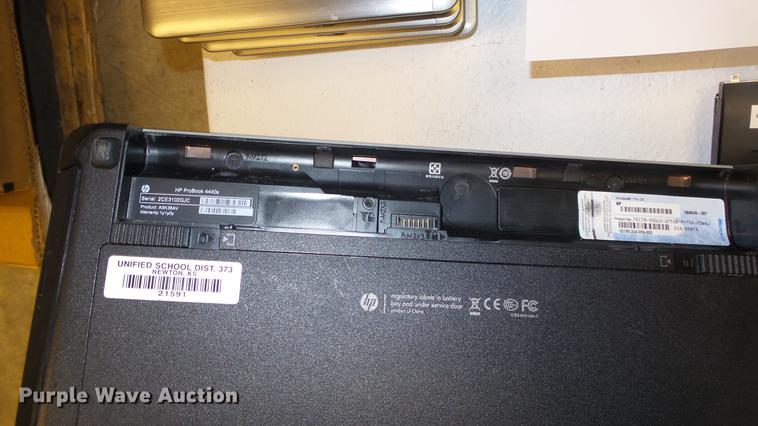image for item EX9105 (16) HP ProBook 4440 laptops