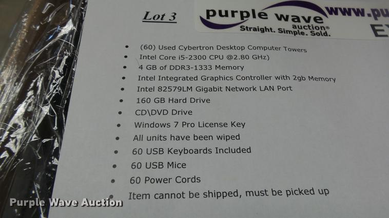 image for item EX9109 (60) Cybertron CPU's