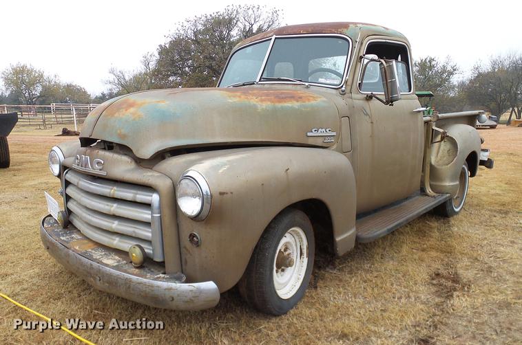 image for item AO9377 1949 GMC 100 pickup truck