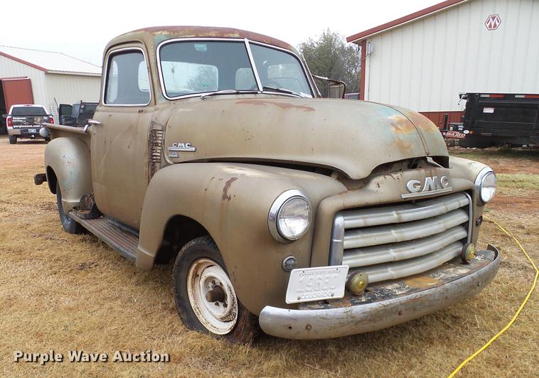 image for item AO9377 1949 GMC 100 pickup truck