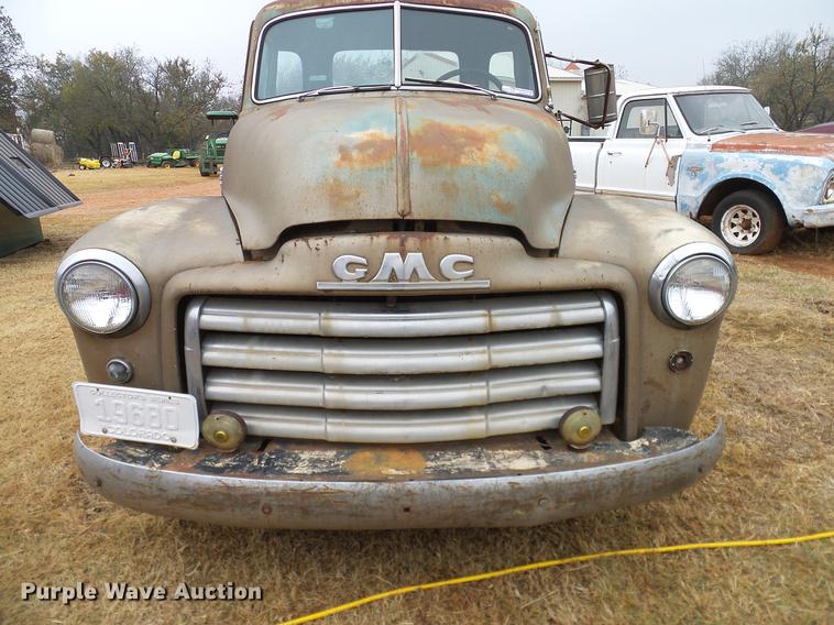 image for item AO9377 1949 GMC 100 pickup truck