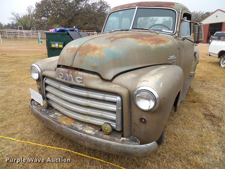 image for item AO9377 1949 GMC 100 pickup truck
