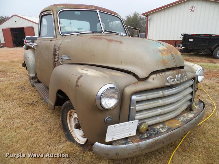 image for item AO9377 1949 GMC 100 pickup truck