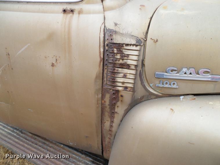 image for item AO9377 1949 GMC 100 pickup truck