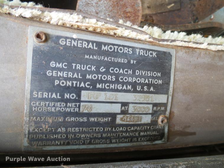 image for item AO9377 1949 GMC 100 pickup truck