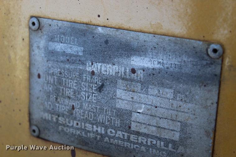 image for item BE9373 Caterpillar BP40 forklift