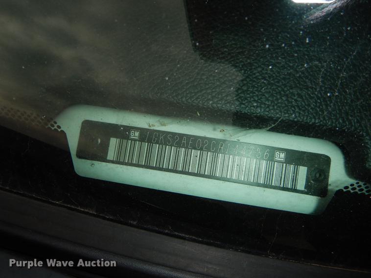 image for item DC0368 2012 GMC Yukon SUV