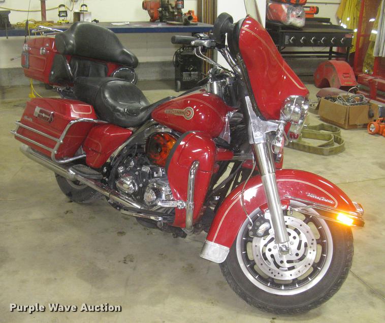 image for item DC2299 2007 Harley Davidson Ultra Classic Fire Fighter Special motorcycle