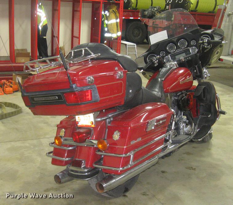 image for item DC2299 2007 Harley Davidson Ultra Classic Fire Fighter Special motorcycle